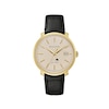 Men's Bulova Frank Sinatra 'The Best Is Yet To Come' Collection Gold-Tone Strap Watch With Ivory Dial (Model: 97B195)