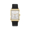 Thumbnail Image 1 of Men's Bulova Frank Sinatra 'My Way' Collection Gold-Tone Strap Watch with Rectangular Silver-Tone Dial (Model: 97A158)