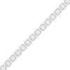 Thumbnail Image 1 of 1 CT. T.W. Diamond Cushion Frame Tennis-Style Bracelet in 10K White Gold