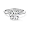 Thumbnail Image 1 of 2 CT. Certified Lab-Grown Diamond Solitaire Engagement Ring in 14K White Gold (F/VS2)