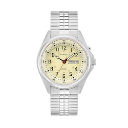Men's Caravelle by Bulova Expansion Watch with Champagne Dial (Model: 43C124)