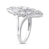 Thumbnail Image 2 of 1/6 CT. T.W. Diamond Art Deco Ring in Sterling Silver
