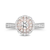 Thumbnail Image 3 of Enchanted Disney Jasmine 1-1/4 CT. T.W. Diamond Double Frame Engagement Ring in 14K Two-Tone Gold (I/I1)