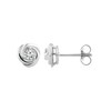 Thumbnail Image 0 of 1/4 CT. T.W. Diamond Solitaire Stud Earrings in 10K White Gold (I/I2)