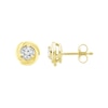 Thumbnail Image 0 of 3/8 CT. T.W. Diamond Solitaire Stud Earrings in 10K Gold