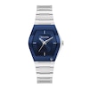 Thumbnail Image 1 of Ladies' Bulova Gemini Watch with Tonneau Blue Dial (Model: 96L293)