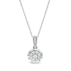 Thumbnail Image 1 of 1/4 CT. T.W. Composite Diamond Pendant in Sterling Silver