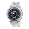 Thumbnail Image 0 of Men's Casio G-Shock Classic Clear Resin Strap Watch with Black Dial (Model: GA2100SKE-7A)