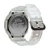 Thumbnail Image 2 of Men's Casio G-Shock Classic Clear Resin Strap Watch with Black Dial (Model: GA2100SKE-7A)