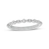 Thumbnail Image 1 of 1/3 CT. T.W. Composite Marquise and Round Diamond Alternating Band in 10K White Gold