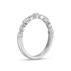 Thumbnail Image 3 of 1/3 CT. T.W. Composite Marquise and Round Diamond Alternating Band in 10K White Gold