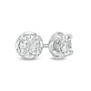 Thumbnail Image 0 of 1/6 CT. T.W. Diamond Solitaire Stud Earrings in 10K White Gold (J/I3)