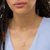 Thumbnail Image 2 of 1/10 CT. Diamond Solitaire Pendant in 10K White Gold (J/I3)