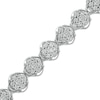 Thumbnail Image 0 of 4 CT. T.W. Multi-Diamond Tennis Bracelet in 10K White Gold