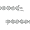 Thumbnail Image 1 of 4 CT. T.W. Multi-Diamond Tennis Bracelet in 10K White Gold