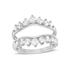 Thumbnail Image 0 of 1-1/2 CT. T.W. Diamond Crown Solitaire Enhancer in 14K White Gold