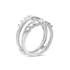 Thumbnail Image 1 of 1-1/2 CT. T.W. Diamond Crown Solitaire Enhancer in 14K White Gold