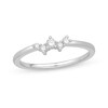 Thumbnail Image 1 of 1/8 CT. T.W. Diamond Scatter Ring in 10K White Gold