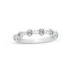 Thumbnail Image 0 of 1/2 CT. T.W. Marquise and Round Diamond Sideways Alternating Band in 14K White Gold