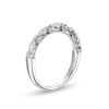 Thumbnail Image 2 of 1/2 CT. T.W. Marquise and Round Diamond Sideways Alternating Band in 14K White Gold