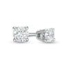 Thumbnail Image 0 of 1/10 CT. T.W. Diamond Solitaire Stud Earrings in 14K White Gold (J/I2)