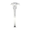 Thumbnail Image 5 of Trouvaille Collection 1-3/8 CT. T.W. DeBeers®-Graded Pear-Shaped Diamond Frame Engagement Ring in Platinum (F/SI2)