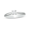 Thumbnail Image 1 of 1/3 CT. Diamond Solitaire Engagement Ring in 10K White Gold (I/I3)