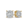 Thumbnail Image 0 of 1/2 CT. T.W. Diamond Frame Stud Earrings in 10K Gold