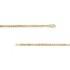 Thumbnail Image 3 of Fold-Over Heart Link Necklace in 10K Gold