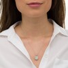 Thumbnail Image 2 of 1 CT. T.W. Diamond Frame Pendant in 10K White Gold