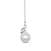 Thumbnail Image 2 of Enchanted Disney Villains Cruella De Vil Garnet and 1/20 CT. T.W. Diamond Heart Necklace in Sterling Silver