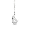 Thumbnail Image 2 of Enchanted Disney Villains Cruella De Vil 1/6 CT. T.W. Enhanced Black and White Diamond Necklace in Sterling Silver