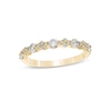 Thumbnail Image 1 of 1/2 CT. T.W. Diamond Alternating Anniversary Band in 10K Gold