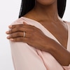 Thumbnail Image 2 of 1/2 CT. T.W. Diamond Alternating Anniversary Band in 10K Gold