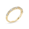 Thumbnail Image 3 of 1/2 CT. T.W. Diamond Alternating Anniversary Band in 10K Gold