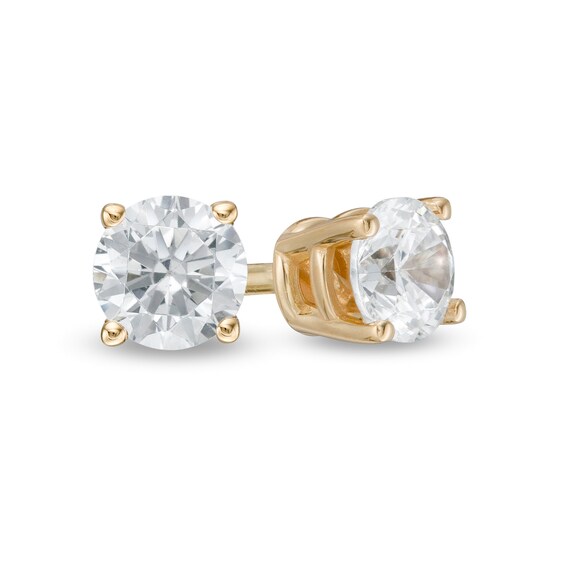 1/4 CT. T.W. Diamond Solitaire Stud Earrings in 14K Gold (J/I2) 1/4 CT. T.W. Diamond Solitaire Stud Earrings in 14K Gold (J/I2)