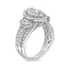 Thumbnail Image 2 of 2 CT. T.W. Marquise Diamond Past Present Future® Double Frame Engagement Ring in 14K White Gold