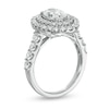 Thumbnail Image 3 of 2-3/4 CT. T.W. Certified Lab-Grown Oval Diamond Double Frame Engagement Ring in 14K White Gold (F/VS2)