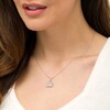 Thumbnail Image 3 of Marilyn Monroe™ Collection 1/4 CT. T.W. Diamond Purse Pendant in Sterling Silver