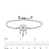 Thumbnail Image 3 of 1/20 CT. T.W. Diamond Dream Catcher Bolo Bracelet in Sterling Silver – 9.5"
