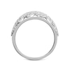 Thumbnail Image 2 of 1 CT. T.W. Diamond Swirl Dome Ring in 14K White Gold