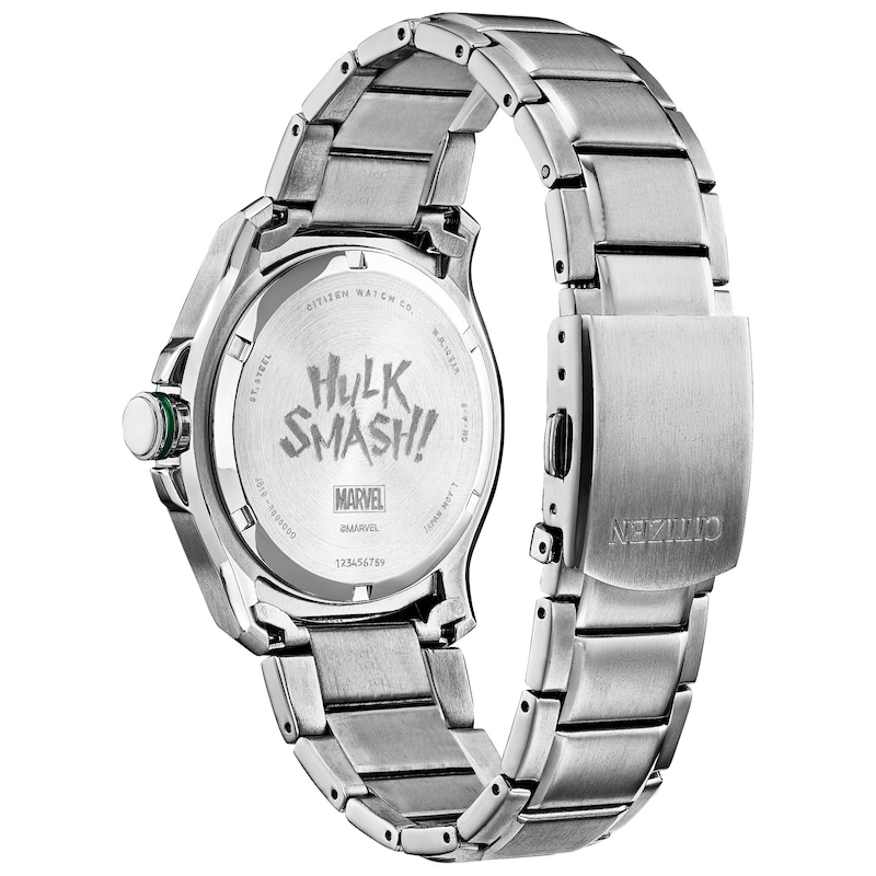 Main Image 3 of Men's Citizen Eco-Drive® Hulk Watch with Green and Black Dial (Model: AW1351-56W)