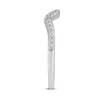 Thumbnail Image 6 of 1-1/5 CT. T.W. Oval Multi-Diamond Frame Three Piece Bridal Set in 14K White Gold