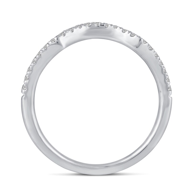 Main Image 8 of 1-1/5 CT. T.W. Oval Multi-Diamond Frame Three Piece Bridal Set in 14K White Gold
