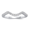 Thumbnail Image 9 of 1-1/5 CT. T.W. Oval Multi-Diamond Frame Three Piece Bridal Set in 14K White Gold