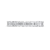 Thumbnail Image 4 of 2-1/2 CT. T.W. Certified Emerald-Cut Lab-Grown Diamond Eternity Anniversary Band in 14K White Gold (F/VS2)
