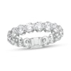 Thumbnail Image 1 of 4 CT. T.W. Certified Lab-Grown Diamond Eternity Anniversary Band in 14K White Gold (F/VS2)