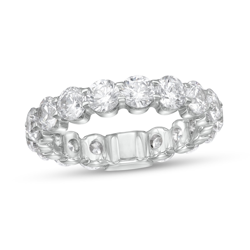 Main Image 1 of 4 CT. T.W. Certified Lab-Grown Diamond Eternity Anniversary Band in 14K White Gold (F/VS2)