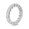 Thumbnail Image 3 of 4 CT. T.W. Certified Lab-Grown Diamond Eternity Anniversary Band in 14K White Gold (F/VS2)