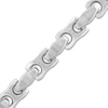 Thumbnail Image 1 of Fancy Link Bracelet in Stainless Steel - 9.0"